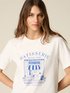 Cotton t-shirt with print image number 2