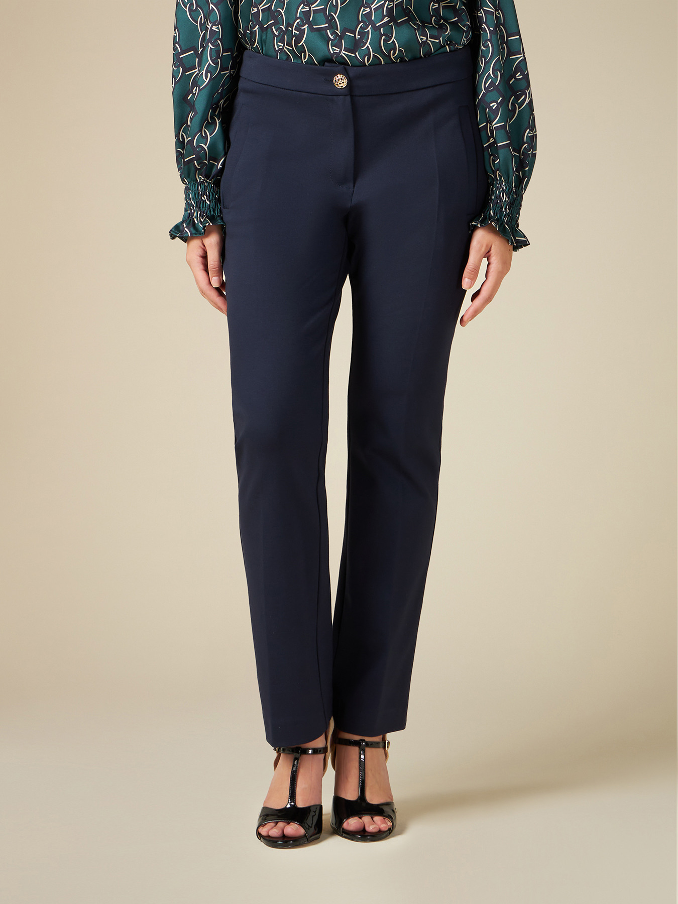 Pantalon skinny en maille Milano image number 3