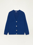 V-neck cardigan image number 3