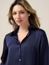 Camicia in raso fluido image number 2