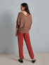 Pantalon jogger en viscose image number 2