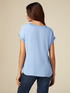 Blusa in viscosa cr&ecirc;pe image number 1