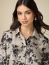 Camicia in raso fantasia image number 3