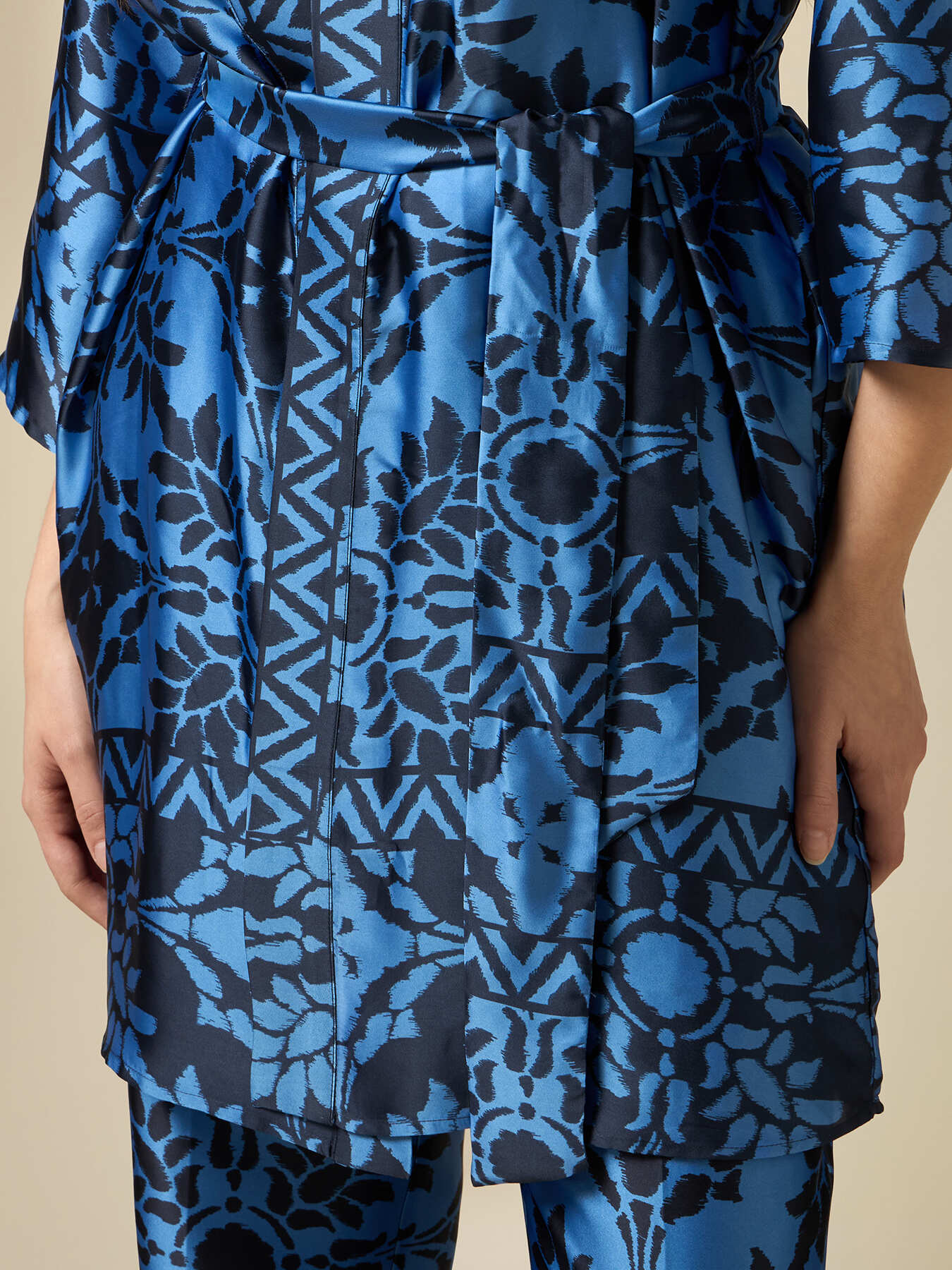 Kimono in raso fantasia image number 2