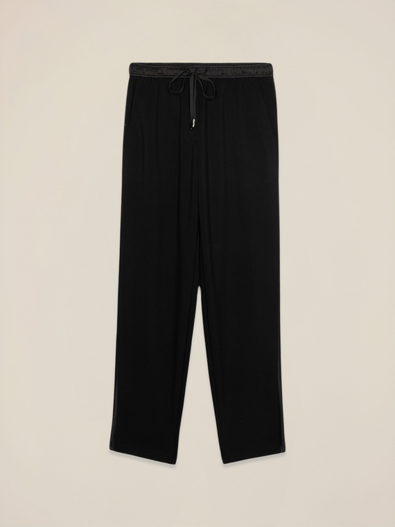 Scuba joggers with drawstring
