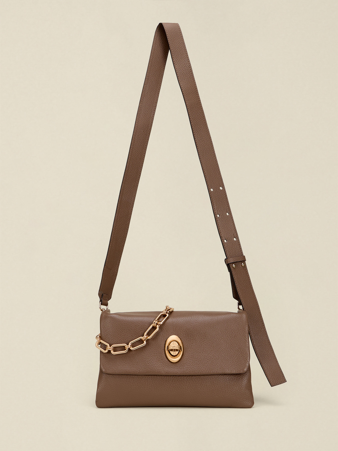 Borsa messenger Ophelia in vera pelle image number 0