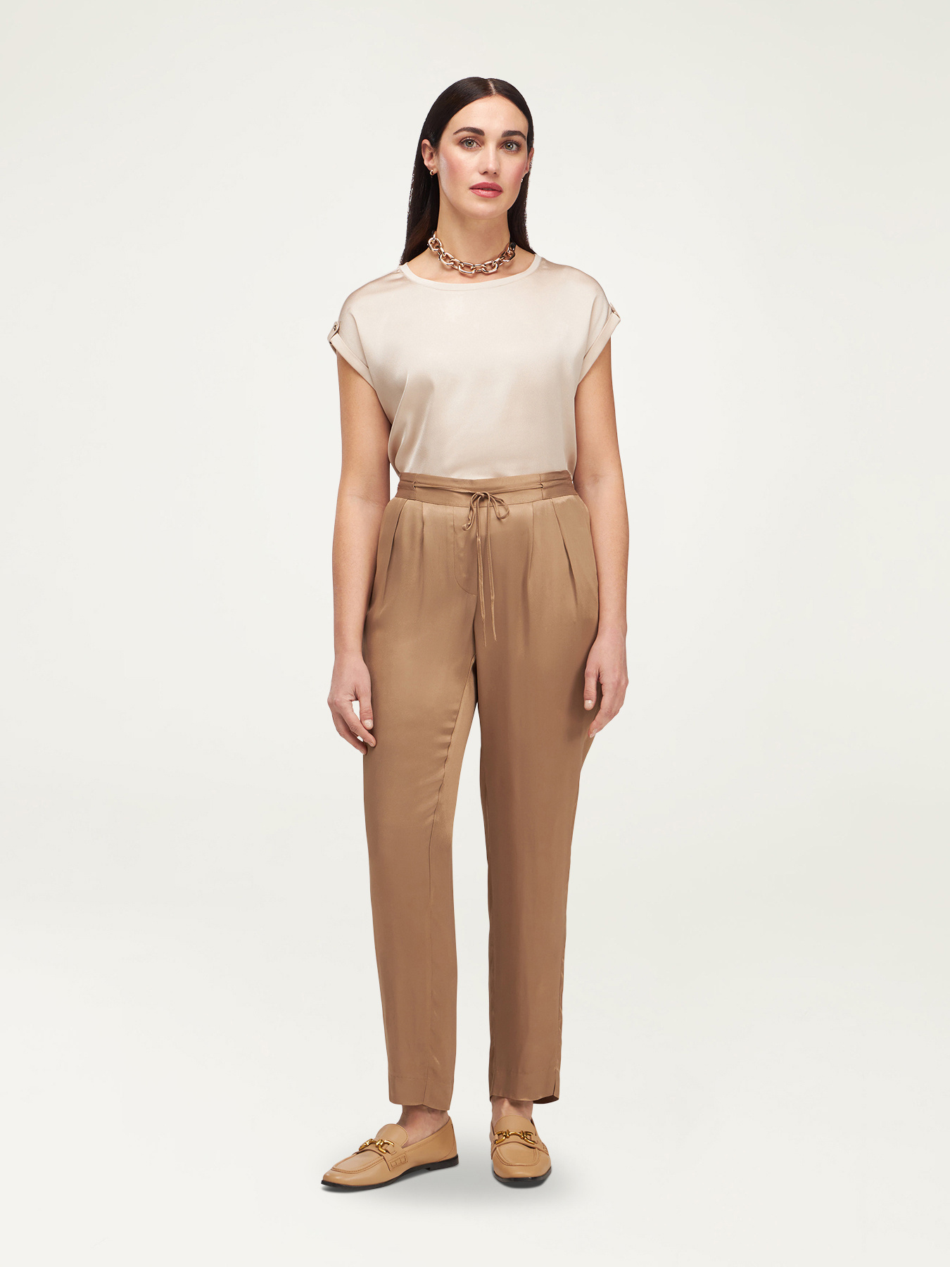 Eco-viscose joggers image number 3