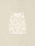 Top en tulle avec broderie bijou image number 3