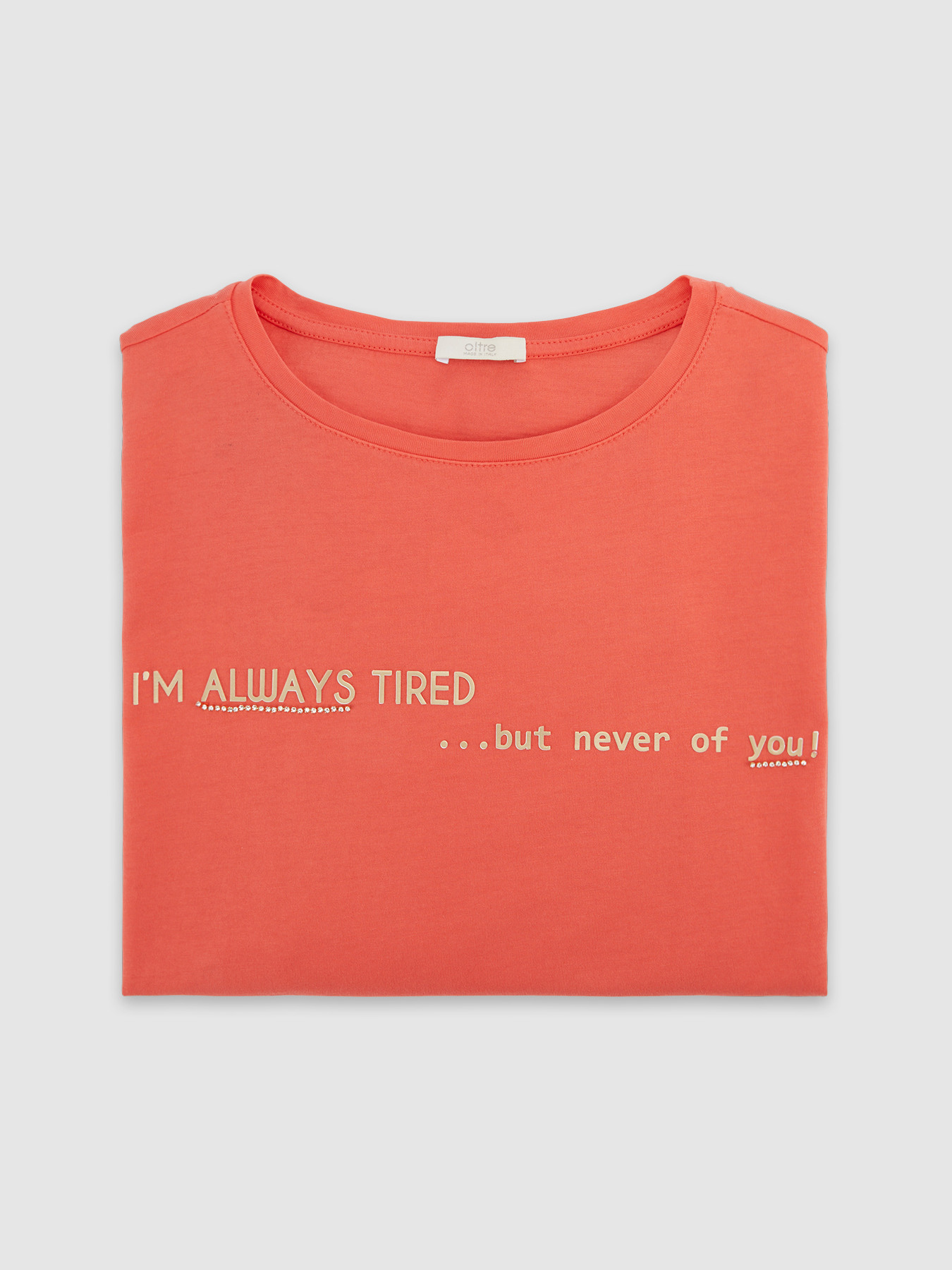 Camiseta candy con aplicación de texto image number 4