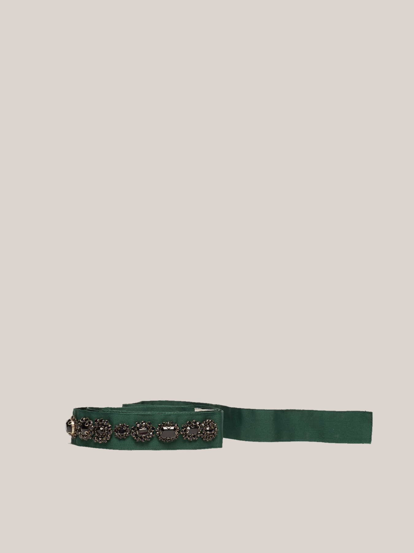 Ceinture en tissu avec pierres image number 1