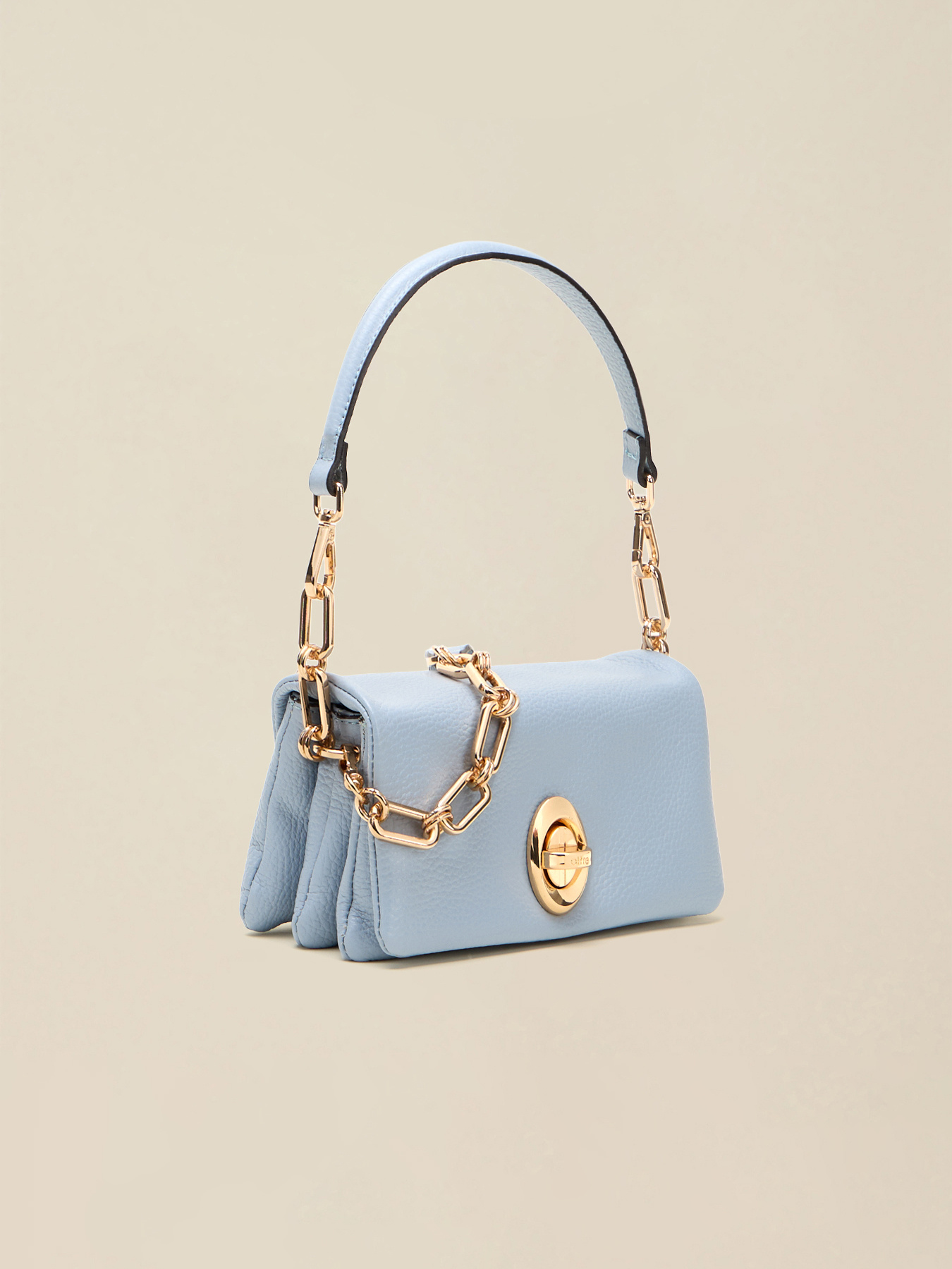 Mini bag in genuine leather image number 4