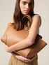 Tote bag in vera pelle image number 2