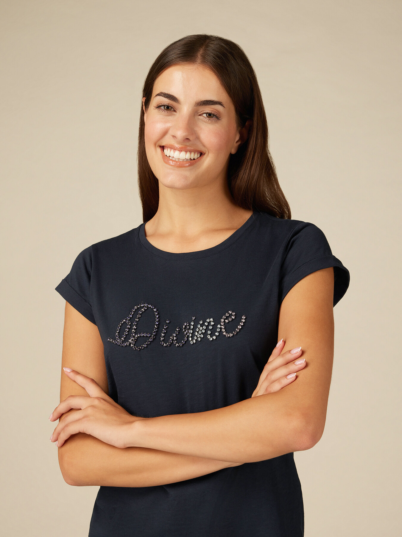 T-Shirt mit Schmuck-Stickerei image number 2