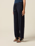 Pantaloni in maglia con castoni image number 3