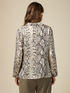 Snake print blouse image number 1