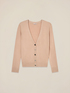Cardigan scollo a V misto viscosa image number 3