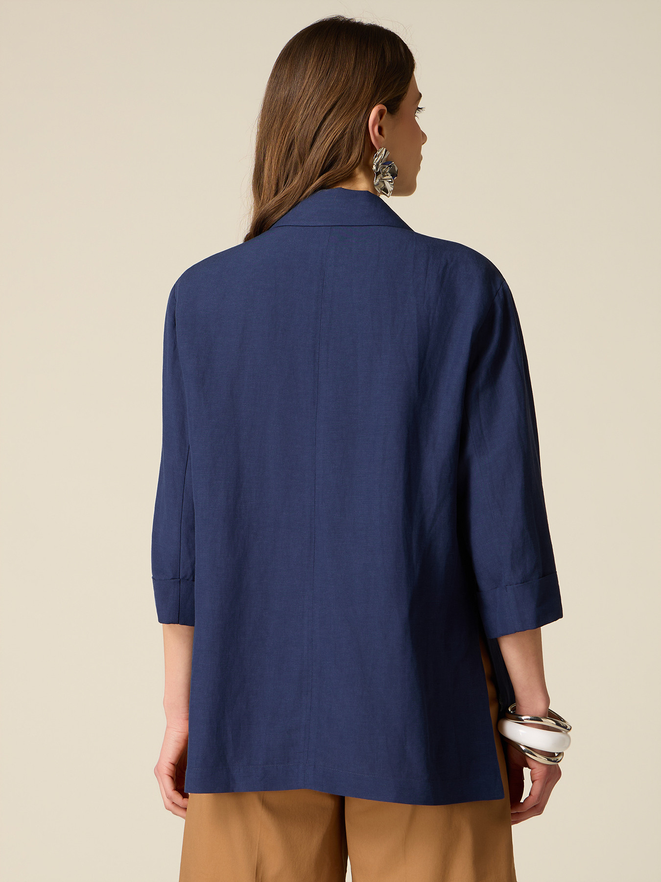 Giacca destrutturata over doppiopetto image number 1