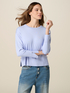 Viscose blend sweater with jewel buttons image number 0