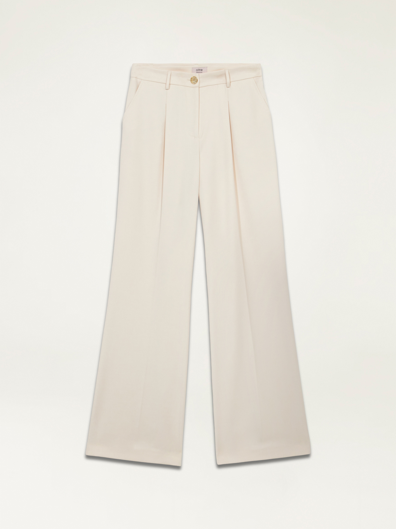 Palazzo trousers in flowing fabric image number 5