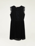 Short dress with lace inserts image number 4