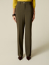 Tailored palazzo pants with pleats image number 3