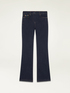 Jeans flare blu rinse image number 4