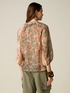 Blouse en m&eacute;lange lyocell &agrave; motifs image number 1