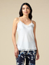 Top lingerie in raso e pizzo image number 0