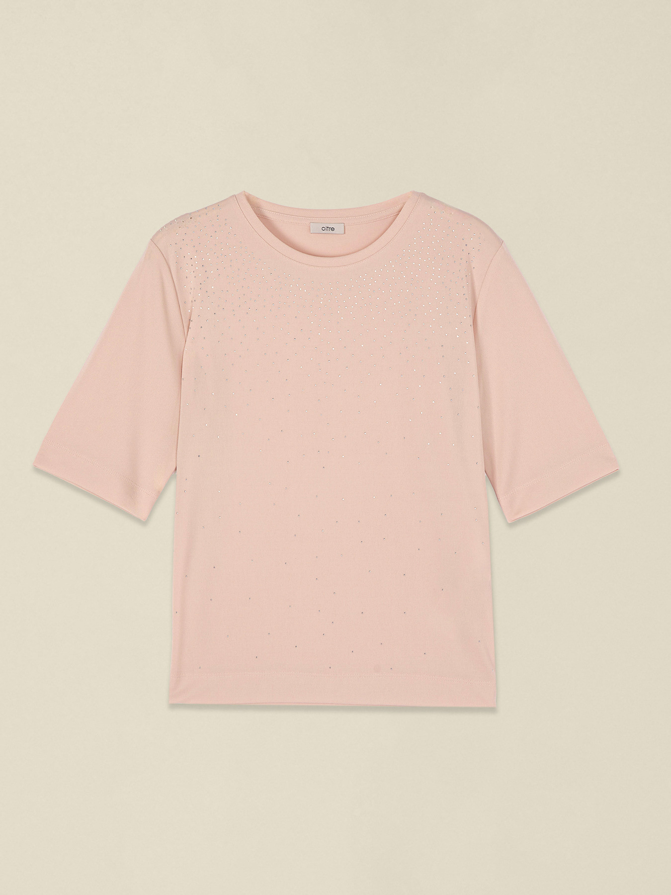 T-shirt avec clous d&eacute;grad&eacute;s image number 3