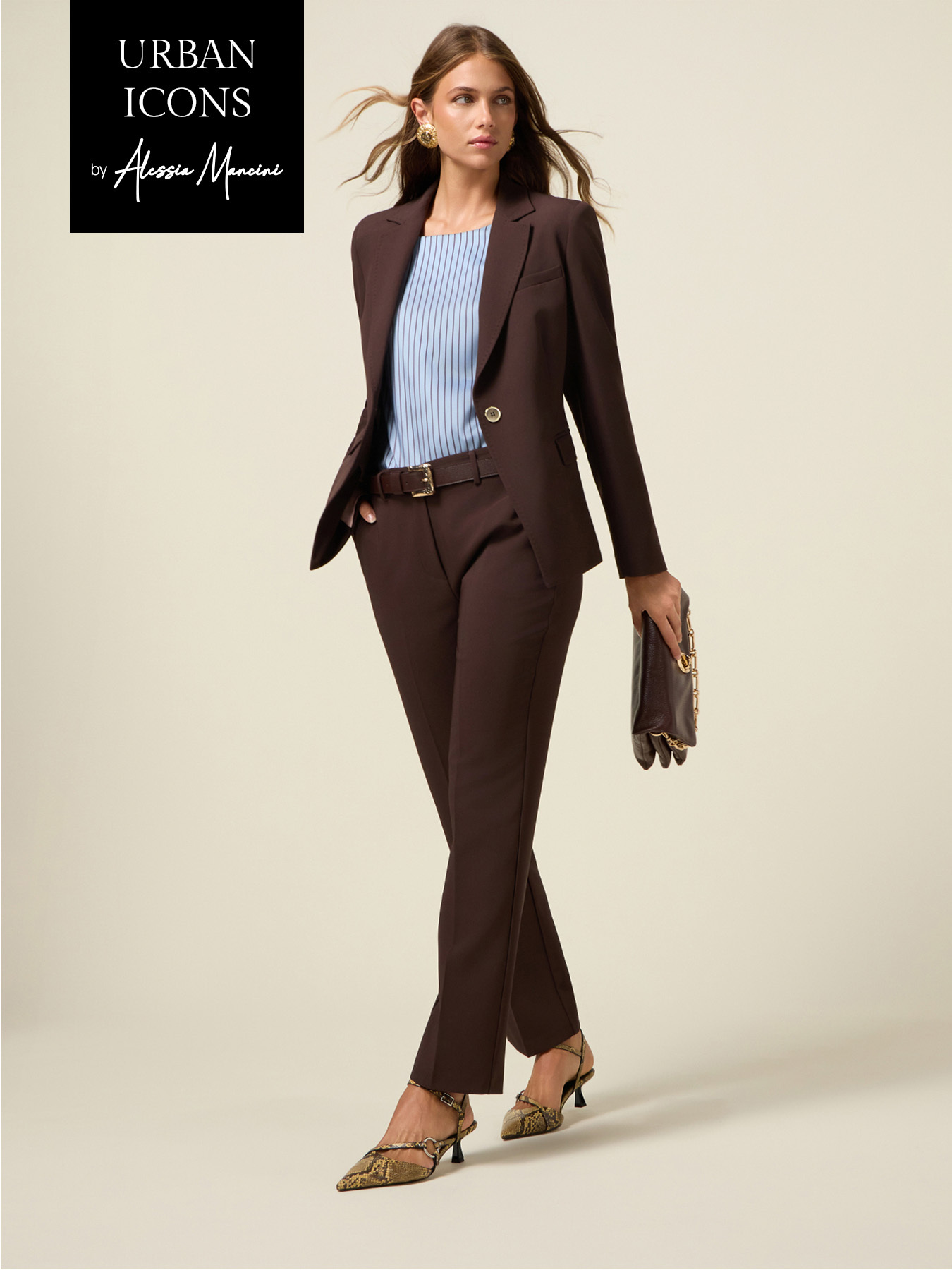 Technical fabric trousers image number 0