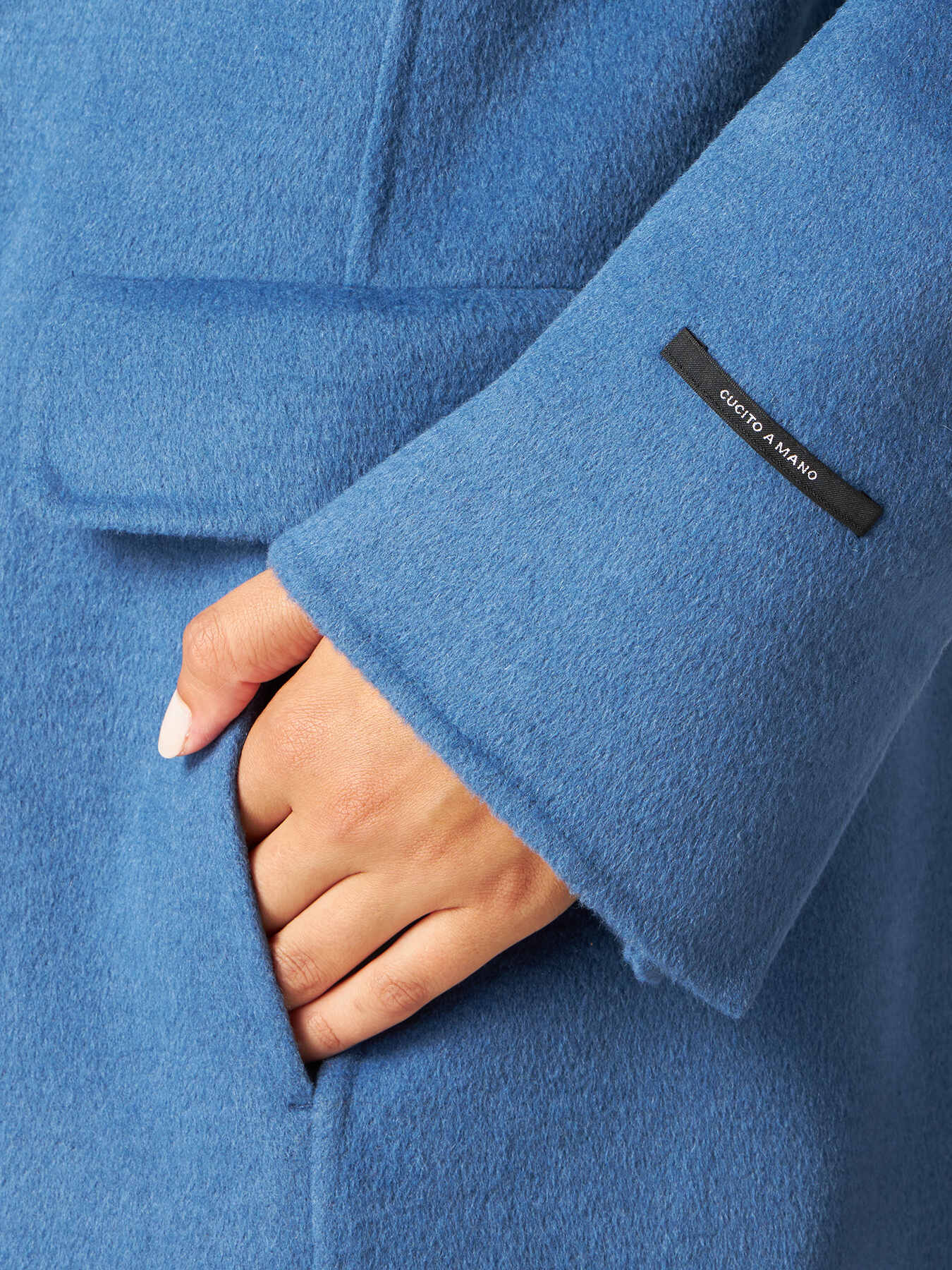 Cappotto in panno misto lana image number 2