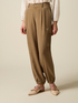 Pantalon cargo en lyocell image number 3