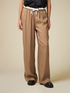 Pantalon large en viscose image number 3