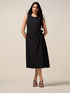 Robe midi avec n&oelig;ud lat&eacute;ral image number 0