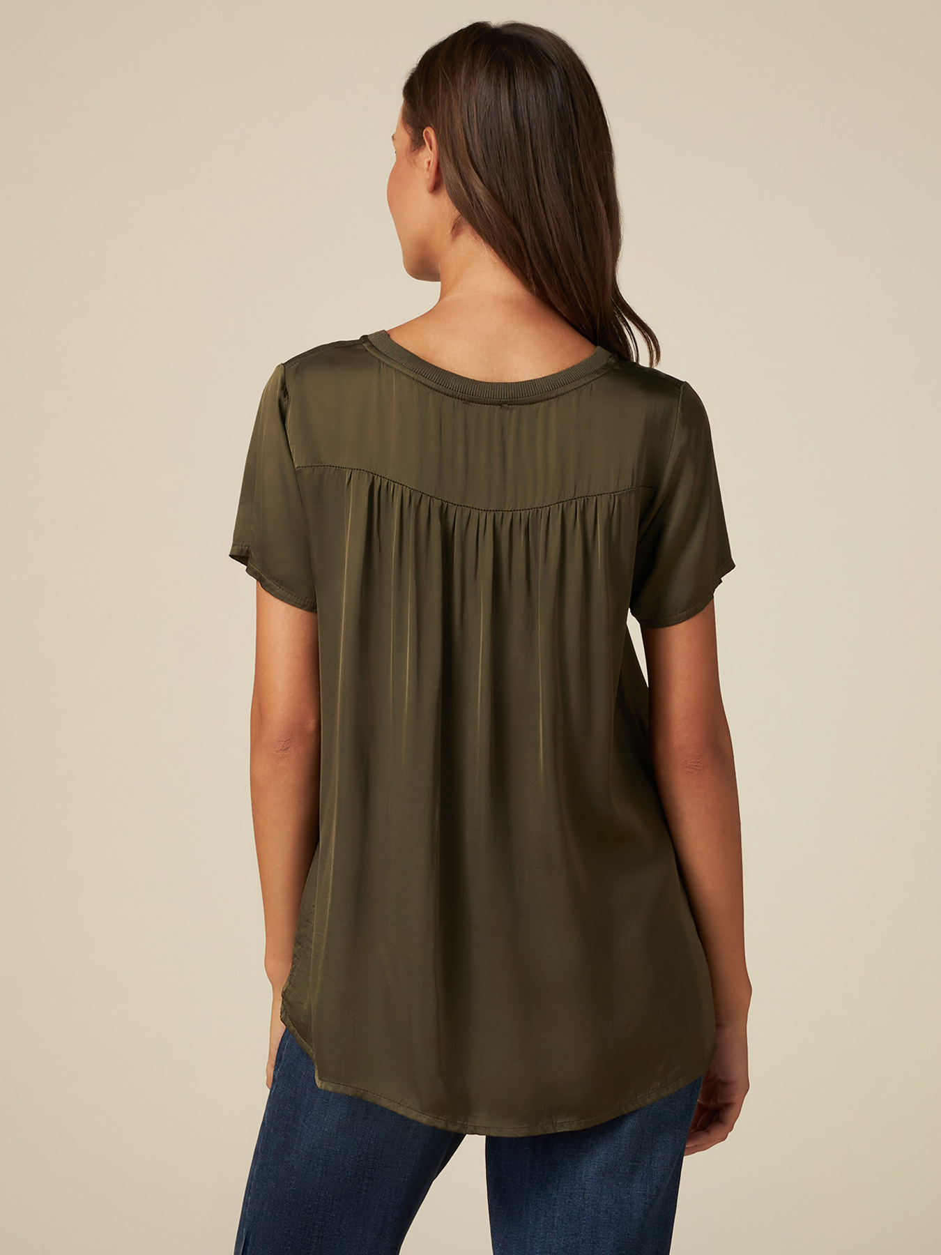 Blusa de raso image number 1