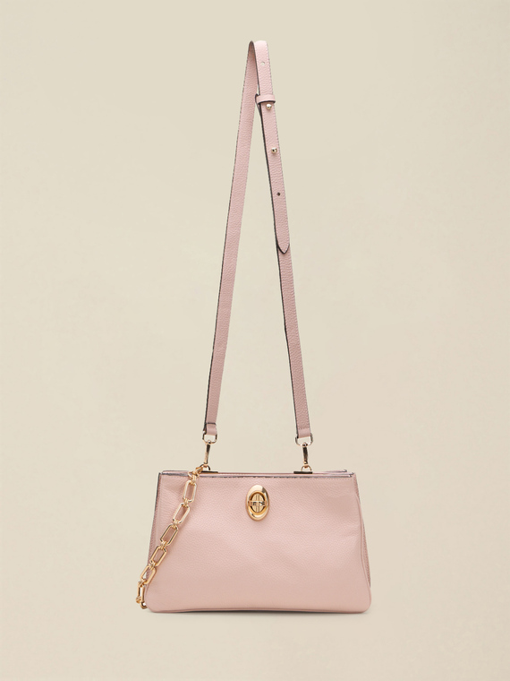 Genuine leather shoulder bag