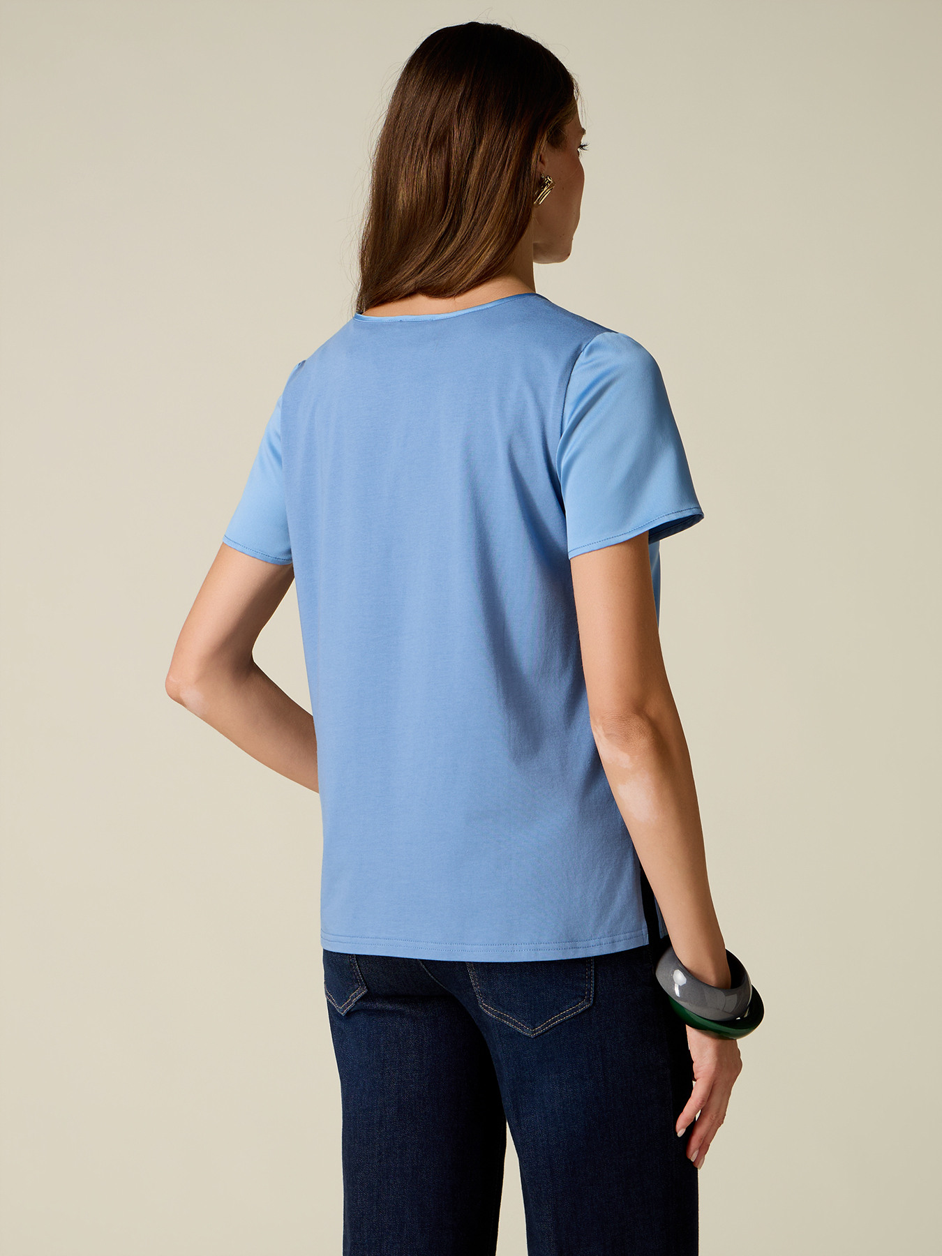Zweistoffiges T-Shirt image number 1