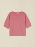 Short-length sweater in viscose blend image number 3