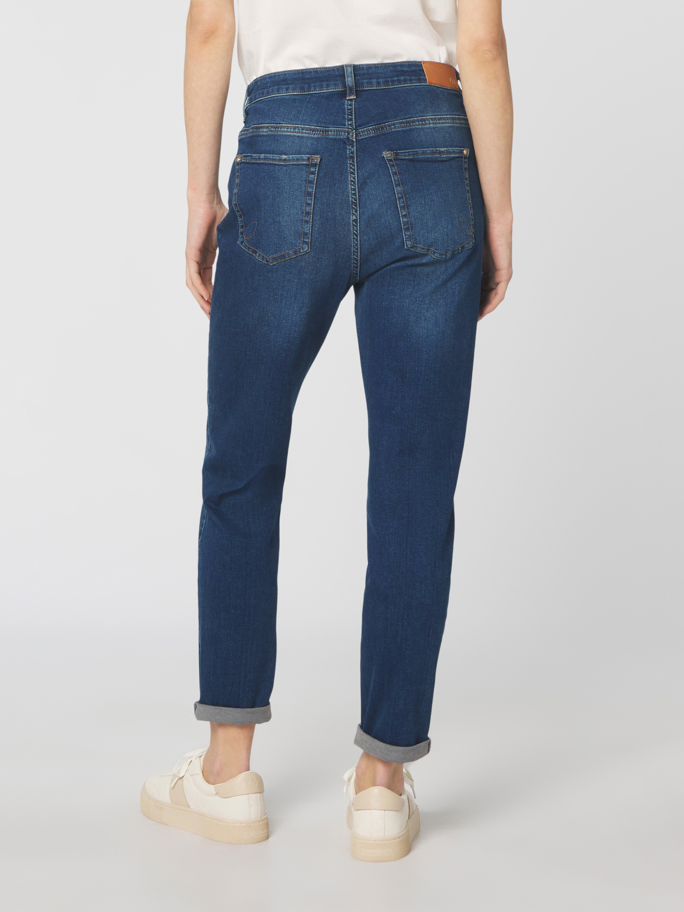 Jeans boyslim Berlin lavaggio medio image number 1
