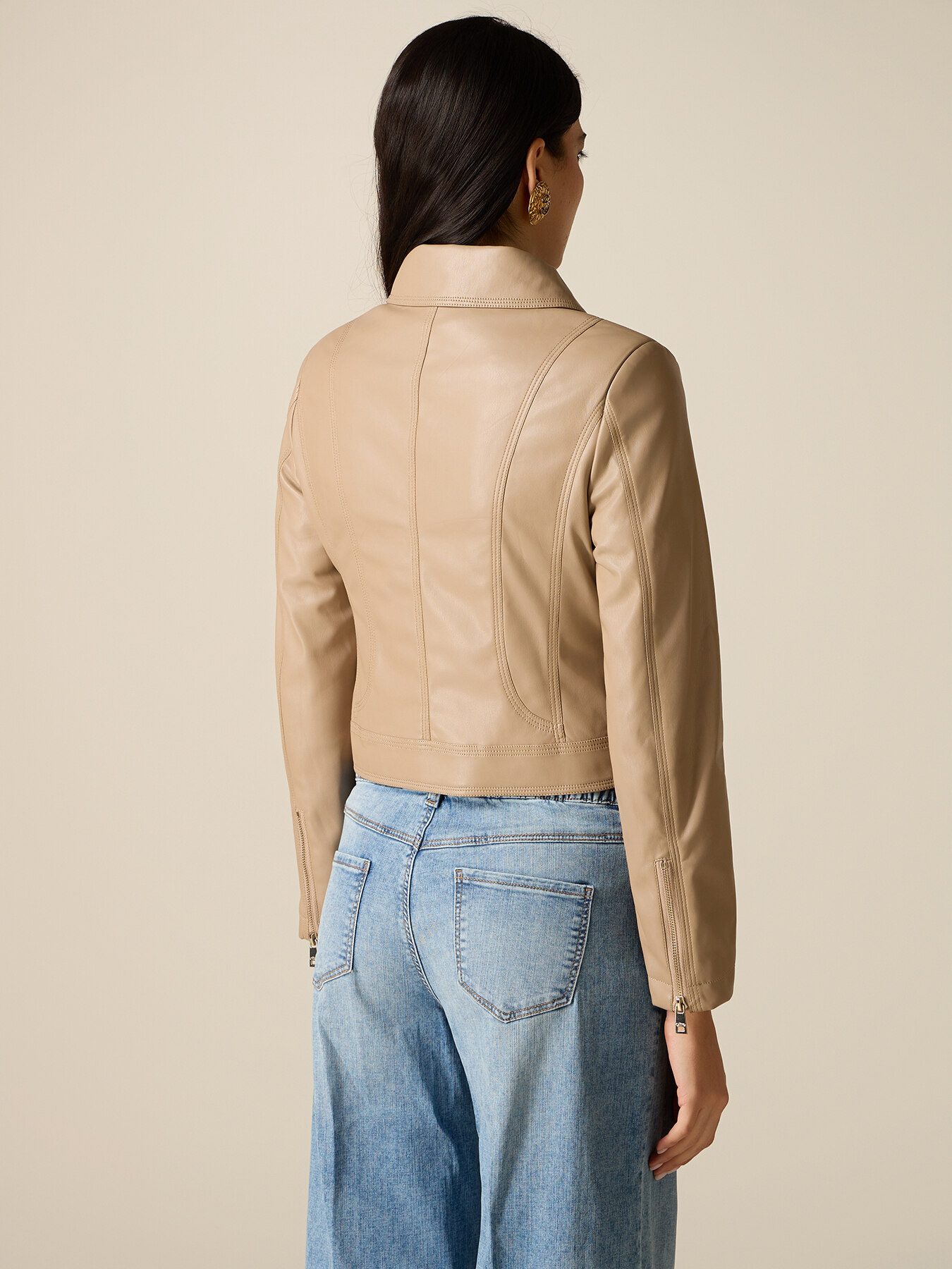 Cropped Bikerjacke image number 1