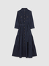 Vestito lungo in denim image number 3