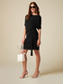 Vestito in jersey con nodo image number 3