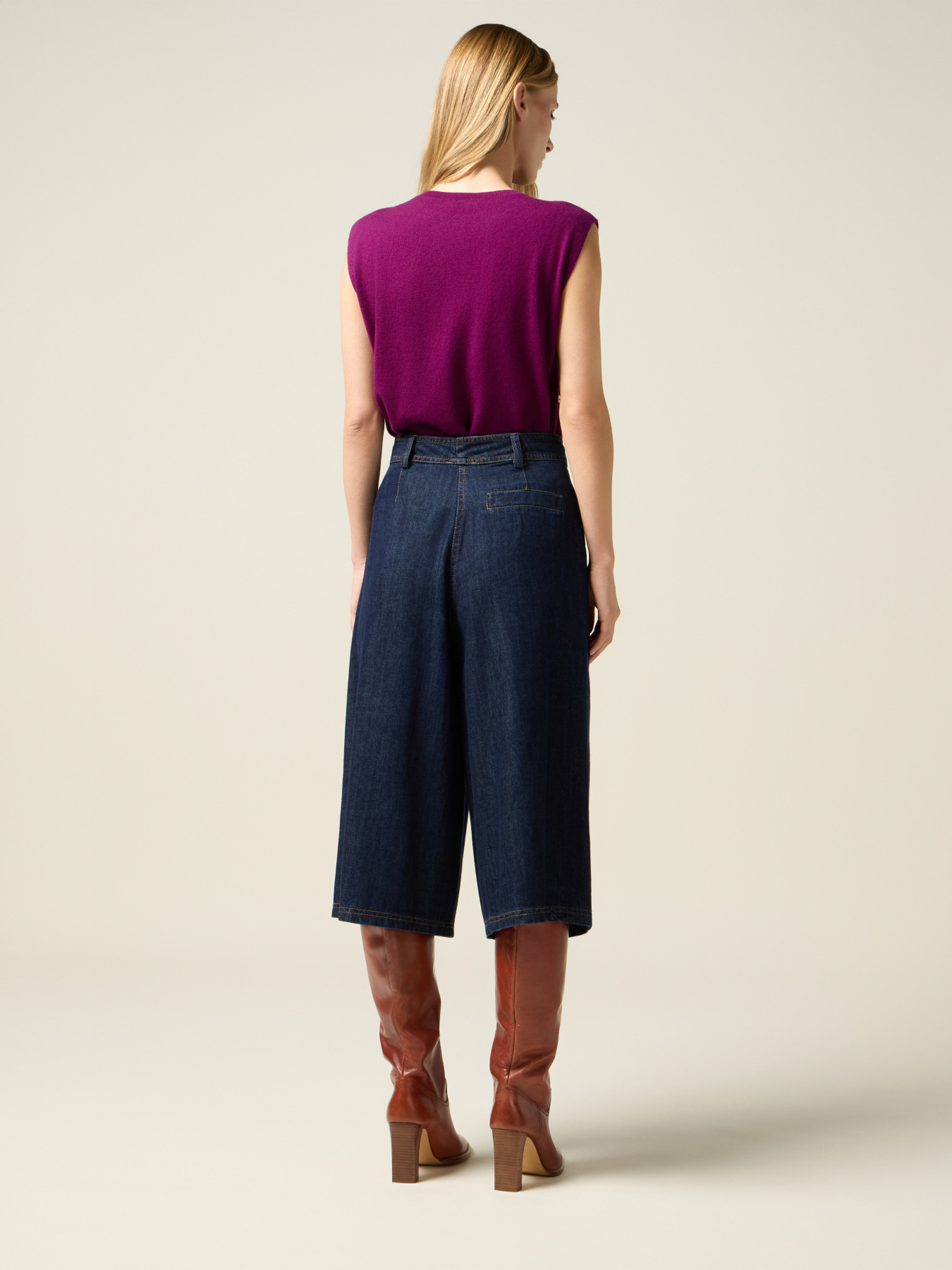 Bermudas vaqueras con charm image number 1