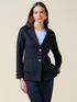 Mixed wool fabric blazer image number 0