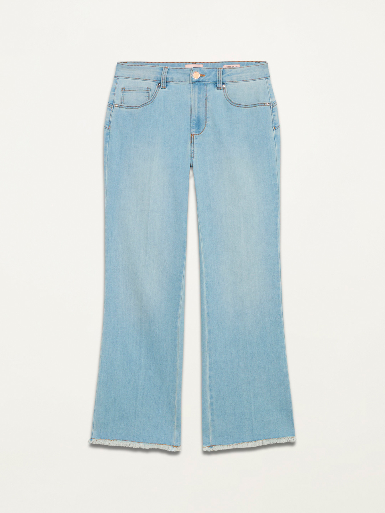 Stone-washed Jeans mit leichtem Schlag image number 4