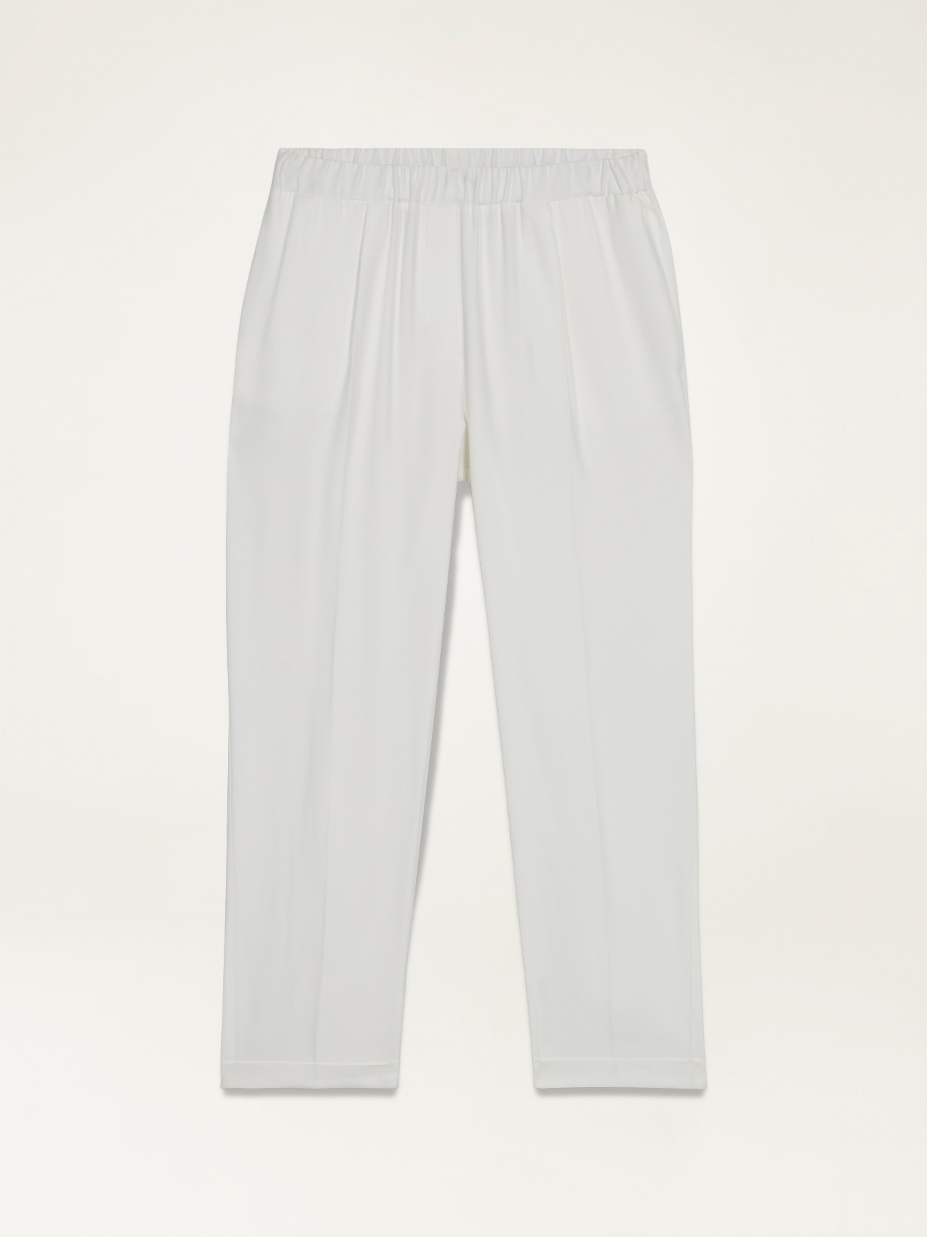 Pantalon en twill de viscose image number 4