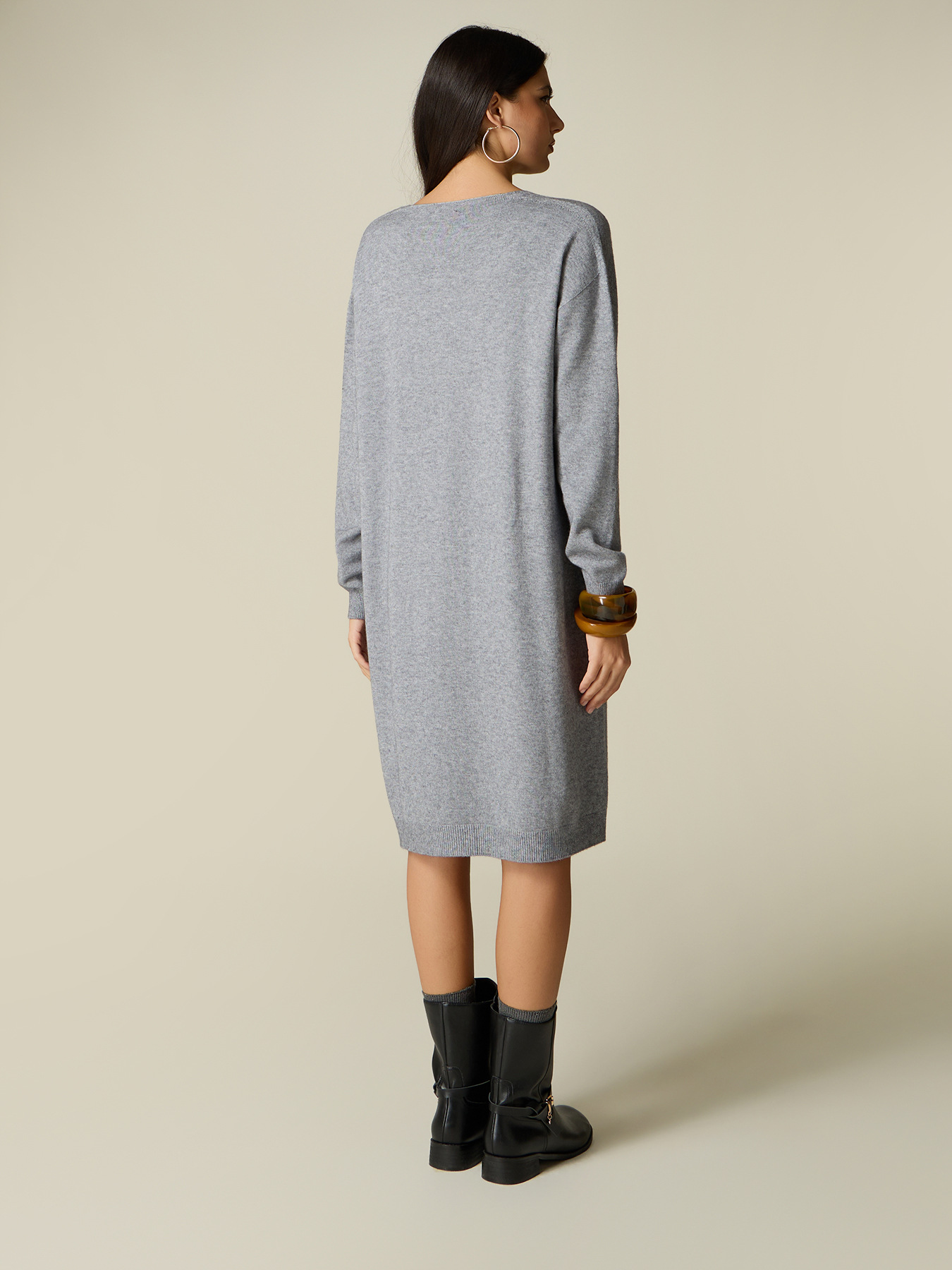 Midikleid aus Strickware image number 1