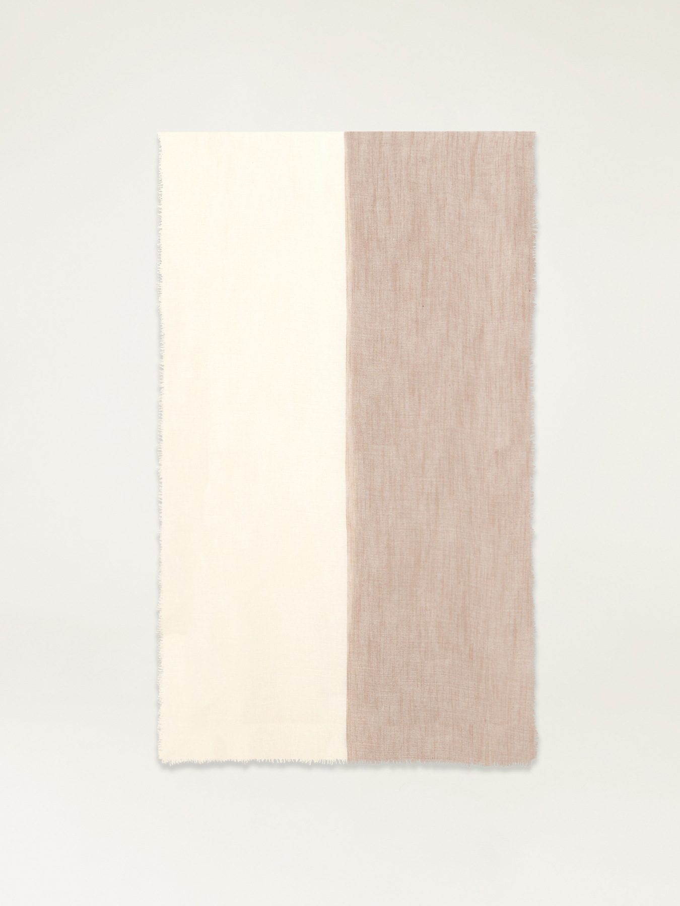 Eșarfă &icirc;n două culori, din amestec de in image number 1