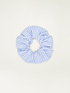 Scrunchie de algod&oacute;n a rayas image number 0