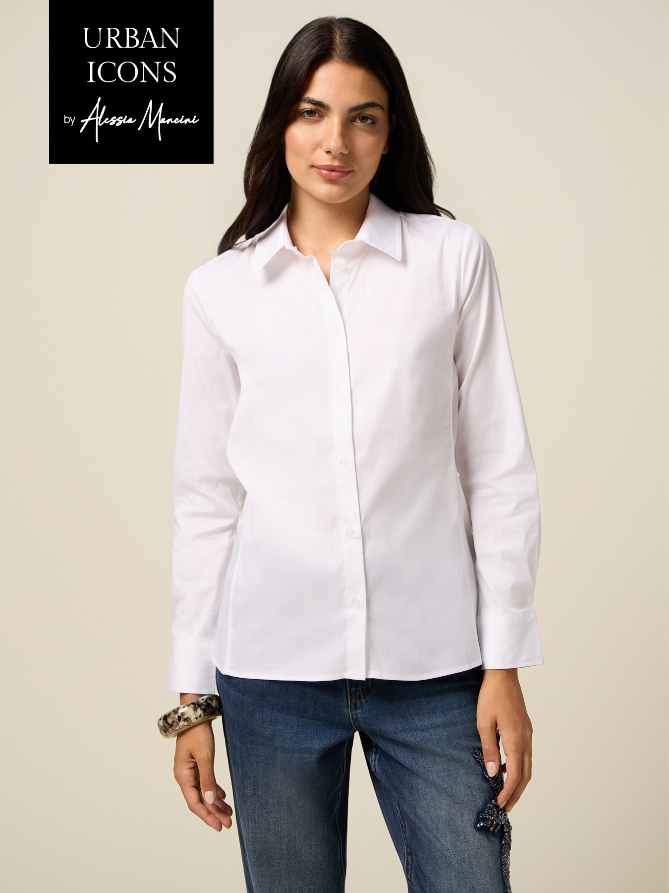 Basic poplin shirt image number 0